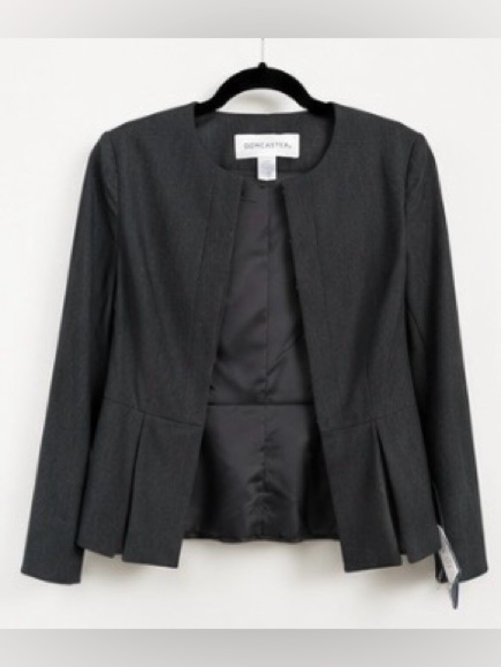 NWT Doncaster Gray 2-Piece Pantsuit Jacket and Pants Work Professional